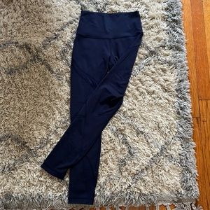 Lululemon High Times Pant *Wrap Mesh* Deep Navy SIZE 4